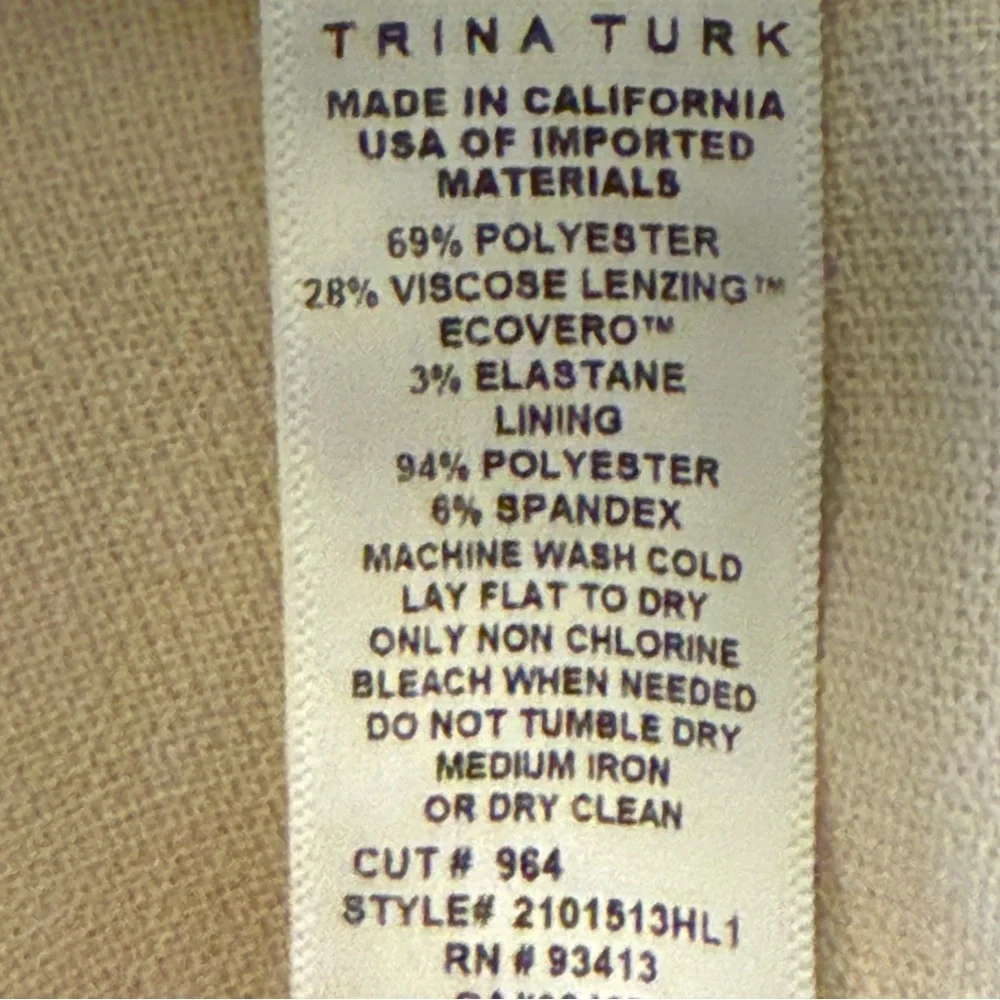 Trina Turk Tan Hermosa Dressy Casual Shorts • 4 - Picture 7 of 7